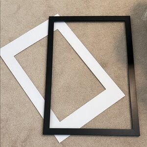 Sleek Black Picture Frame